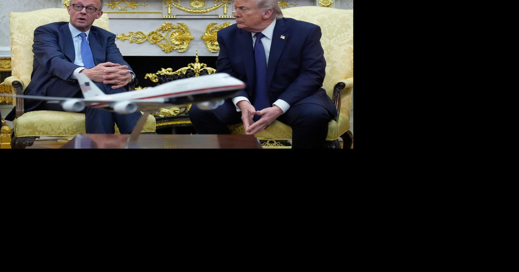 Trump says he is weighing reducing American troop presence in Germany after Iran feud