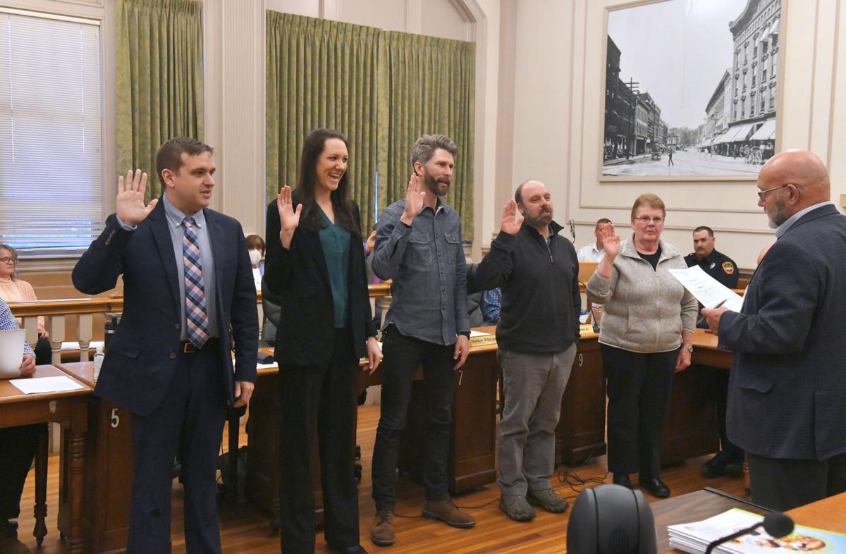 Aldermen with Doenges as president Local News