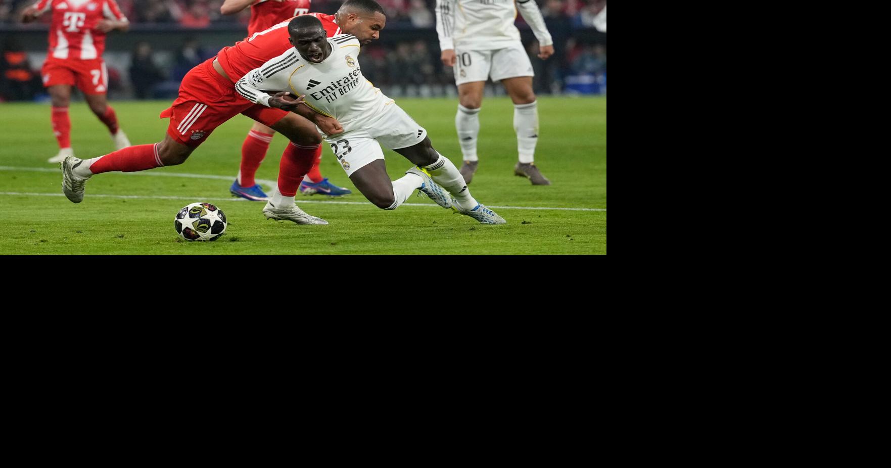 Real Madrid's Ferland Mendy injured in Madrid's win over Espanyol
