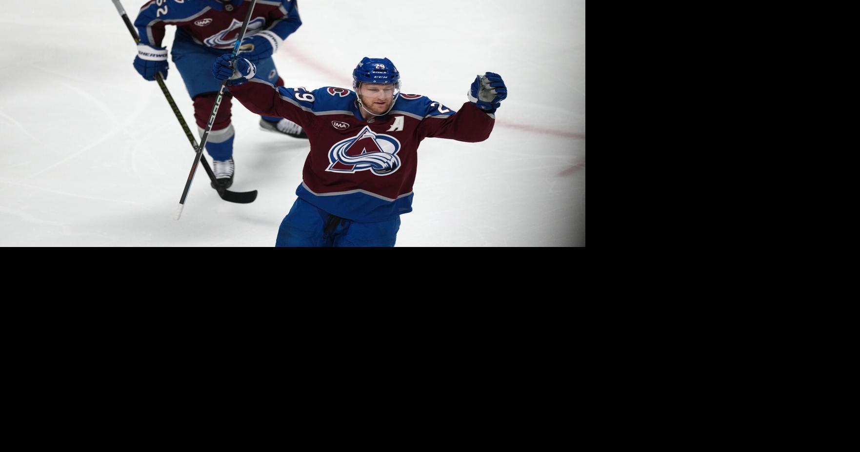 MacKinnon has goal and 2 assists in 5-2 win over Wild as Avalanche take 2-0 lead in series