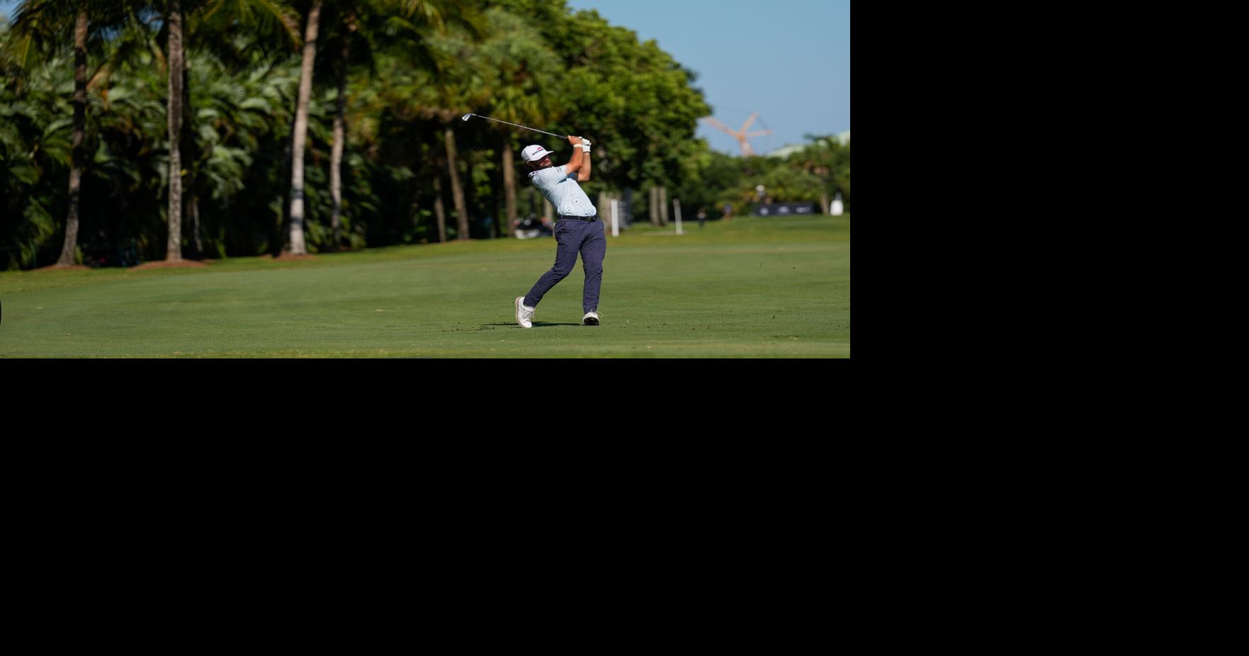 Young still in control at Doral, leads Cadillac Championship. Rain forecast for Sunday's final round