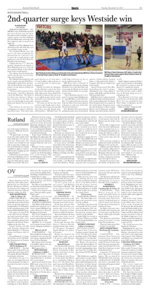 Page B3 | E-Edition | Rutlandherald.com