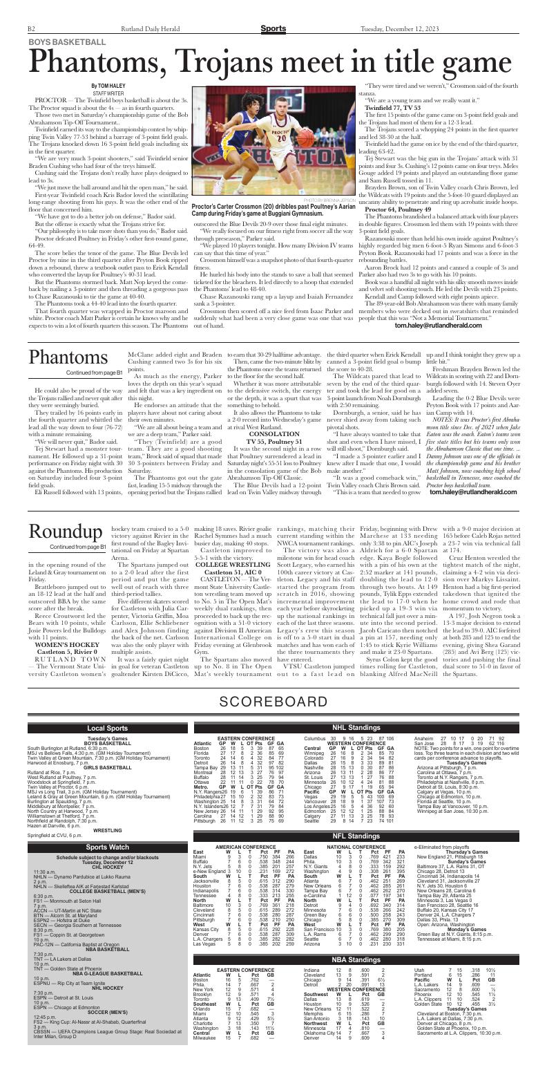 Page B2 | E-Edition | Rutlandherald.com