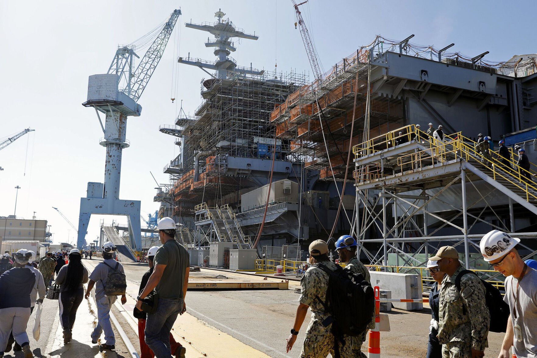 USS George Washington Redelivered To The Navy After Days Of Sea Trials ...