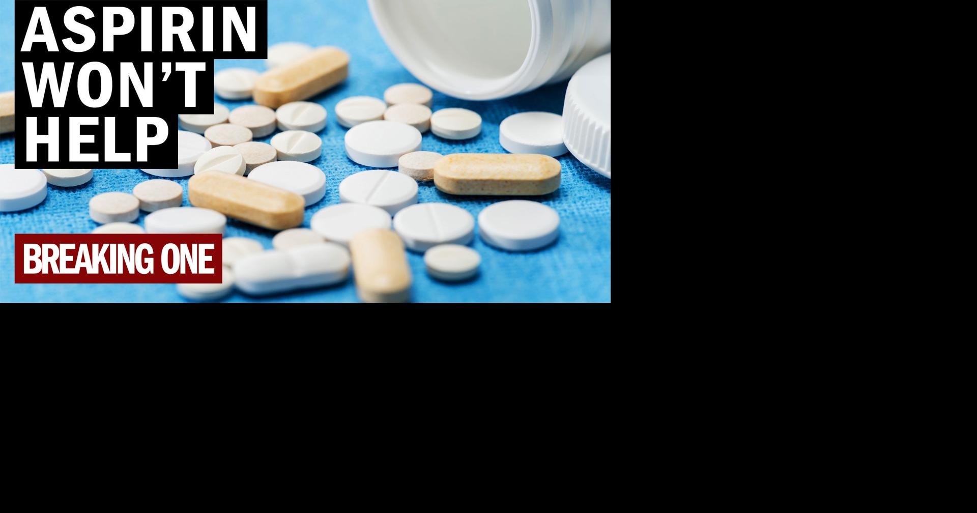 Aspirin doesn't prevent heart attacks Healthmedfit