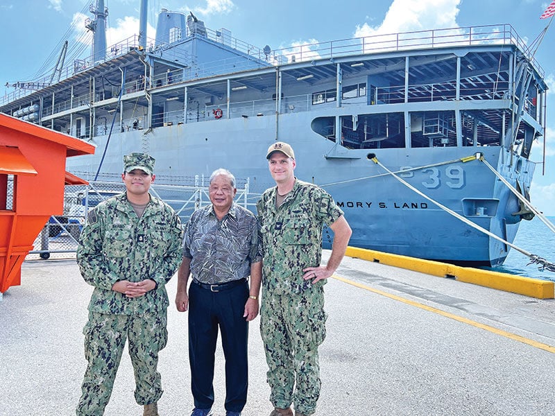 DVIDS - News - USS Frank Cable Departs Saipan After Sailors and MSC Civil  Service Mariners Enjoy First Port Visit