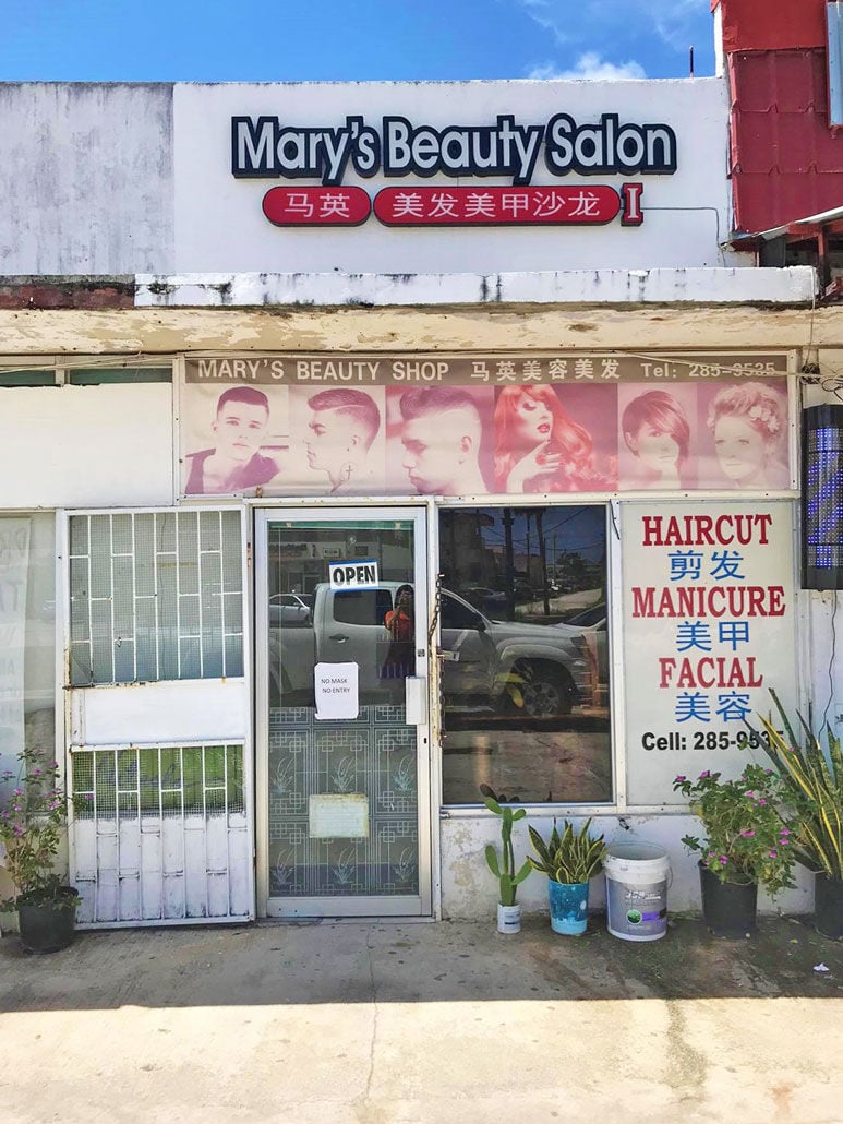 Mary deals beauty salon