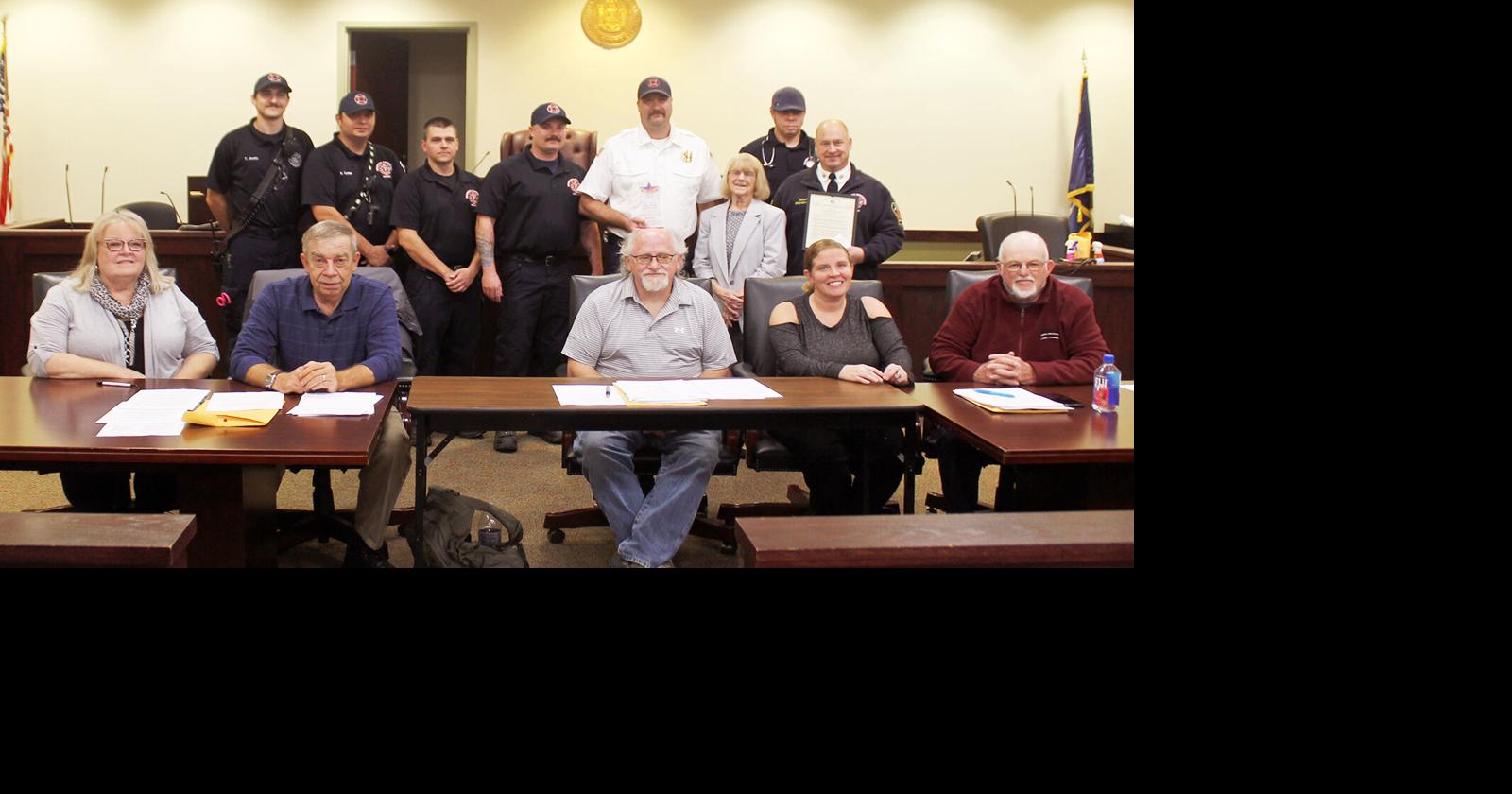 Salamanca mayor recognizes centennial of paid city fire department