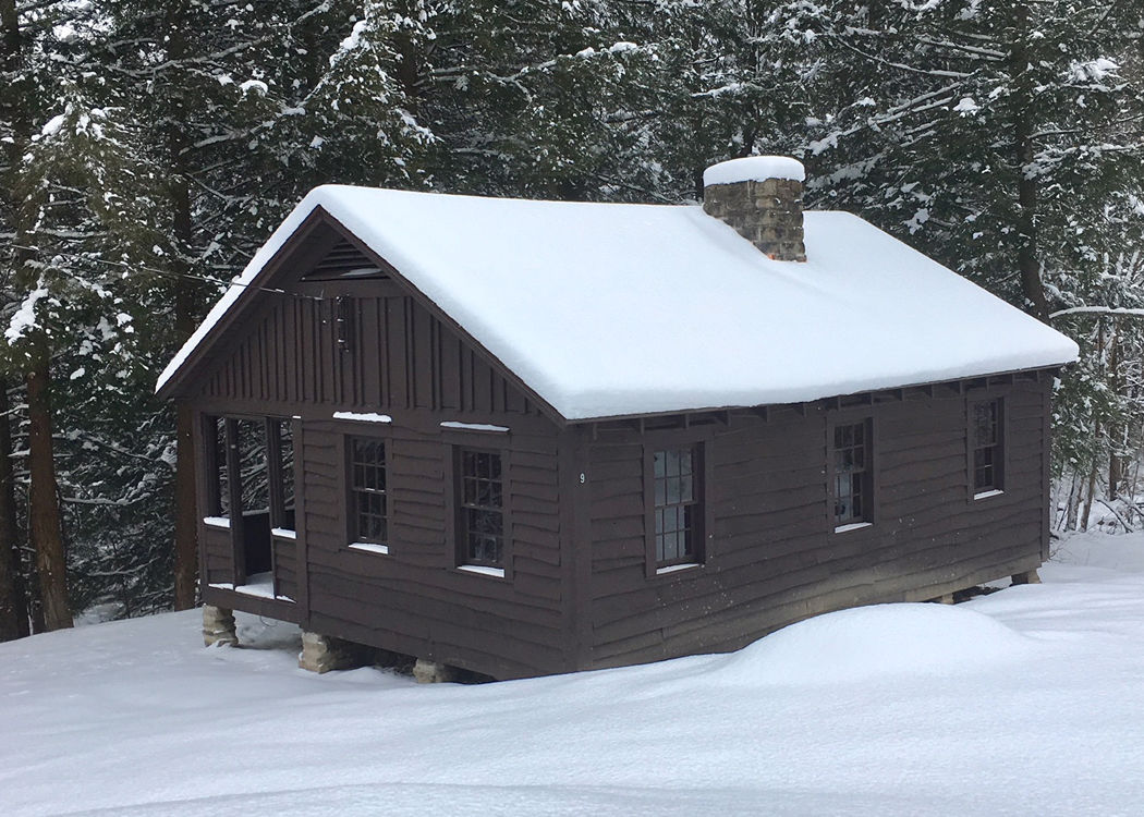 Cain Hollow Cabins Under Construction At Allegany State Park