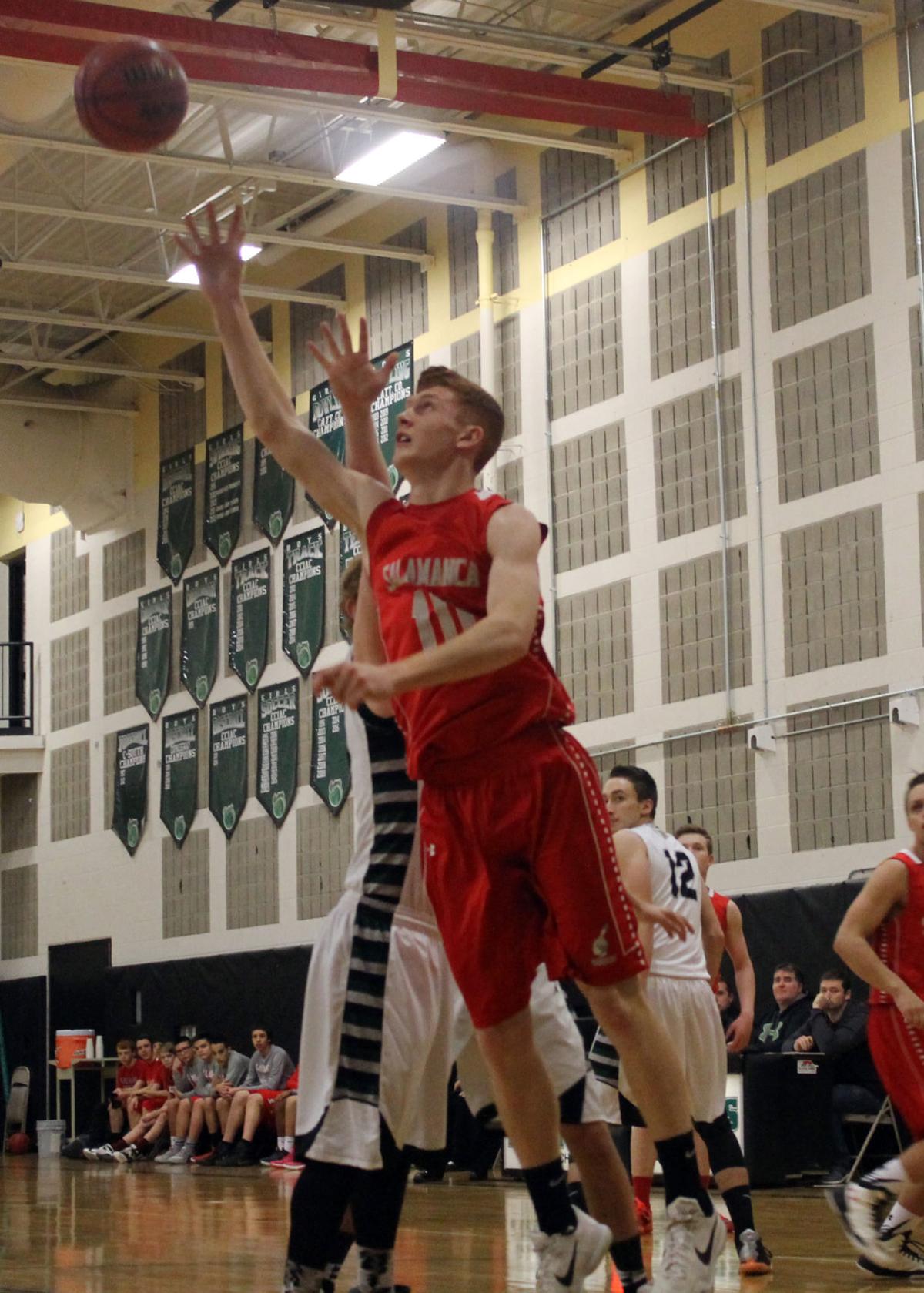 Salamanca At Allegany Limestone Boys Basketball Playoffs