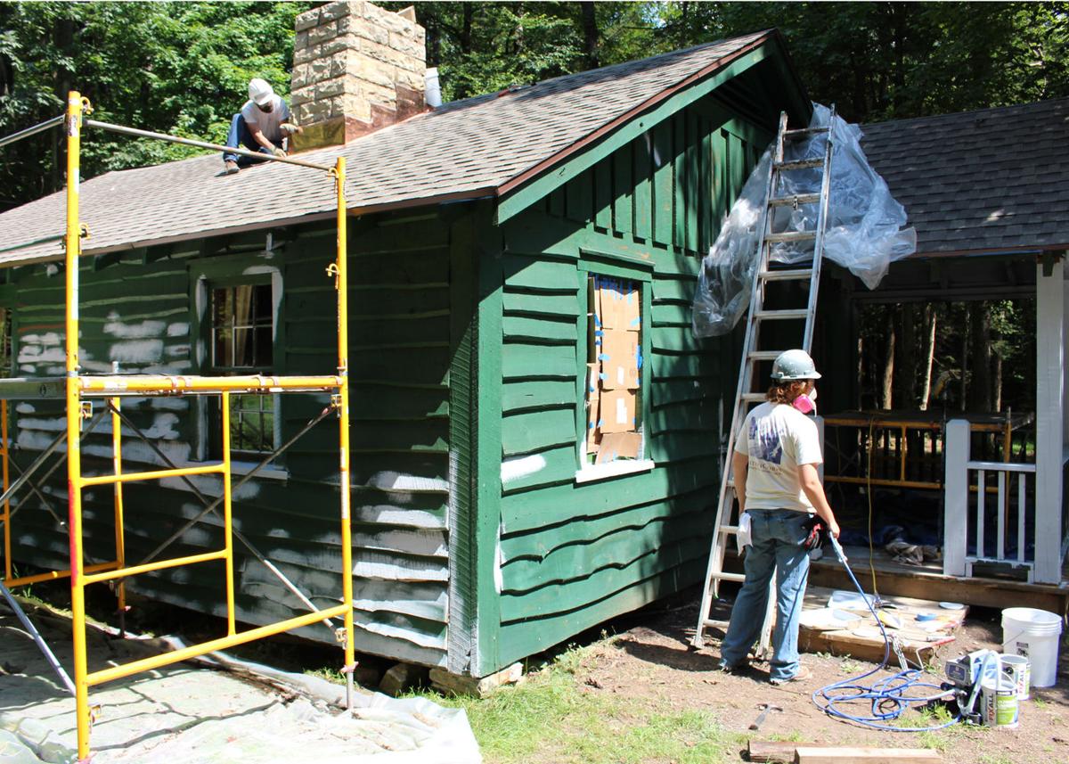 Historicorps volunteers restore park's Ryan Trail cabins ...