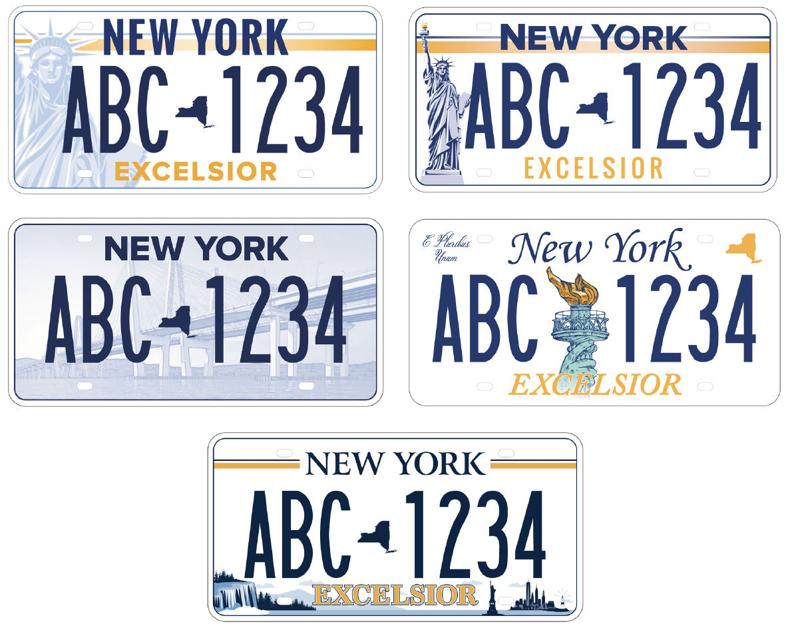 Gov Cuomo Launches Survey For New Nys License Plate Design News Salamancapress Com
