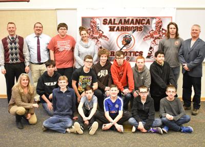 Shs Robotics Team Enters First Competition News Salamancapress Com