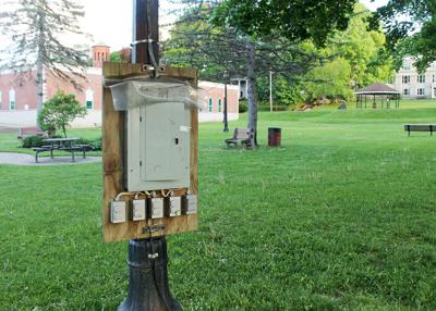 New light poles, electric set-ups proposed for Salamanca park