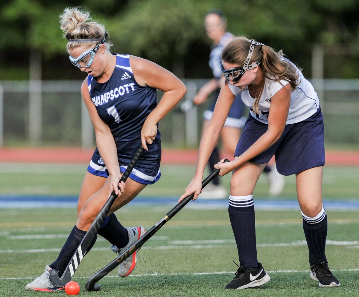Swampscott at Peabody varsity field hockey game