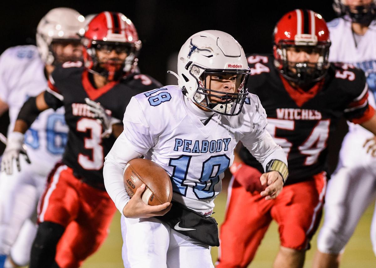Peabody at Salem varsity football game