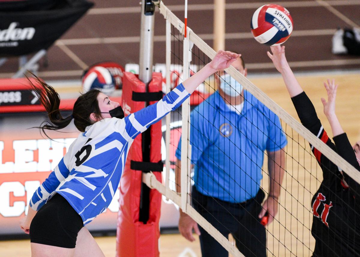 Danvers at Marblehead varsity volleyball match