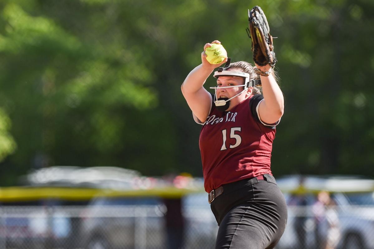Gloucester at Peabody girls varsity softball game