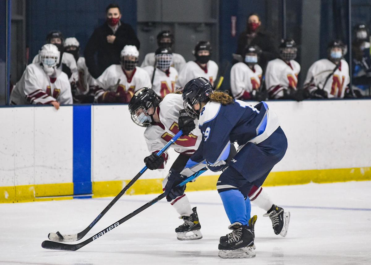 Peabody girls varsity hockey vs. Newburyport