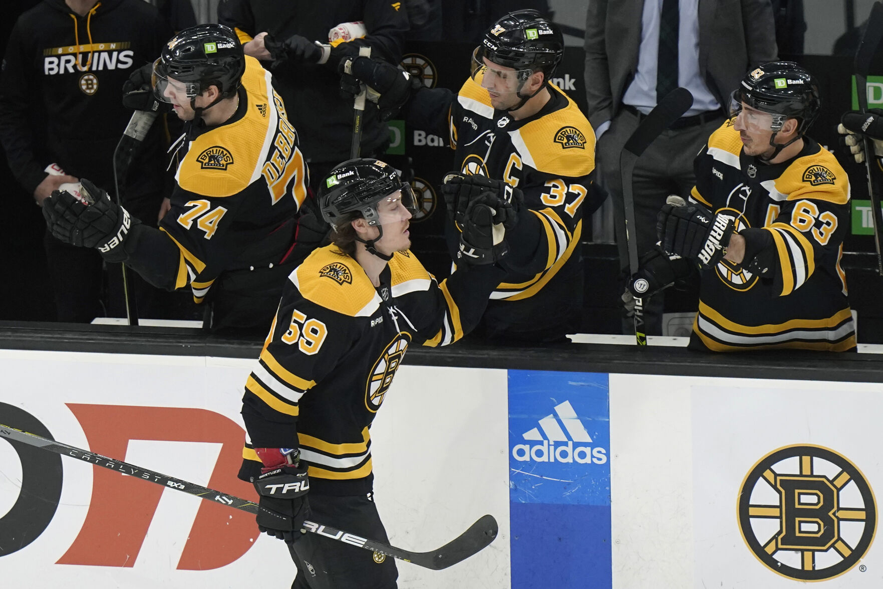 Bruins officially clinch President s Trophy with OT triumph over