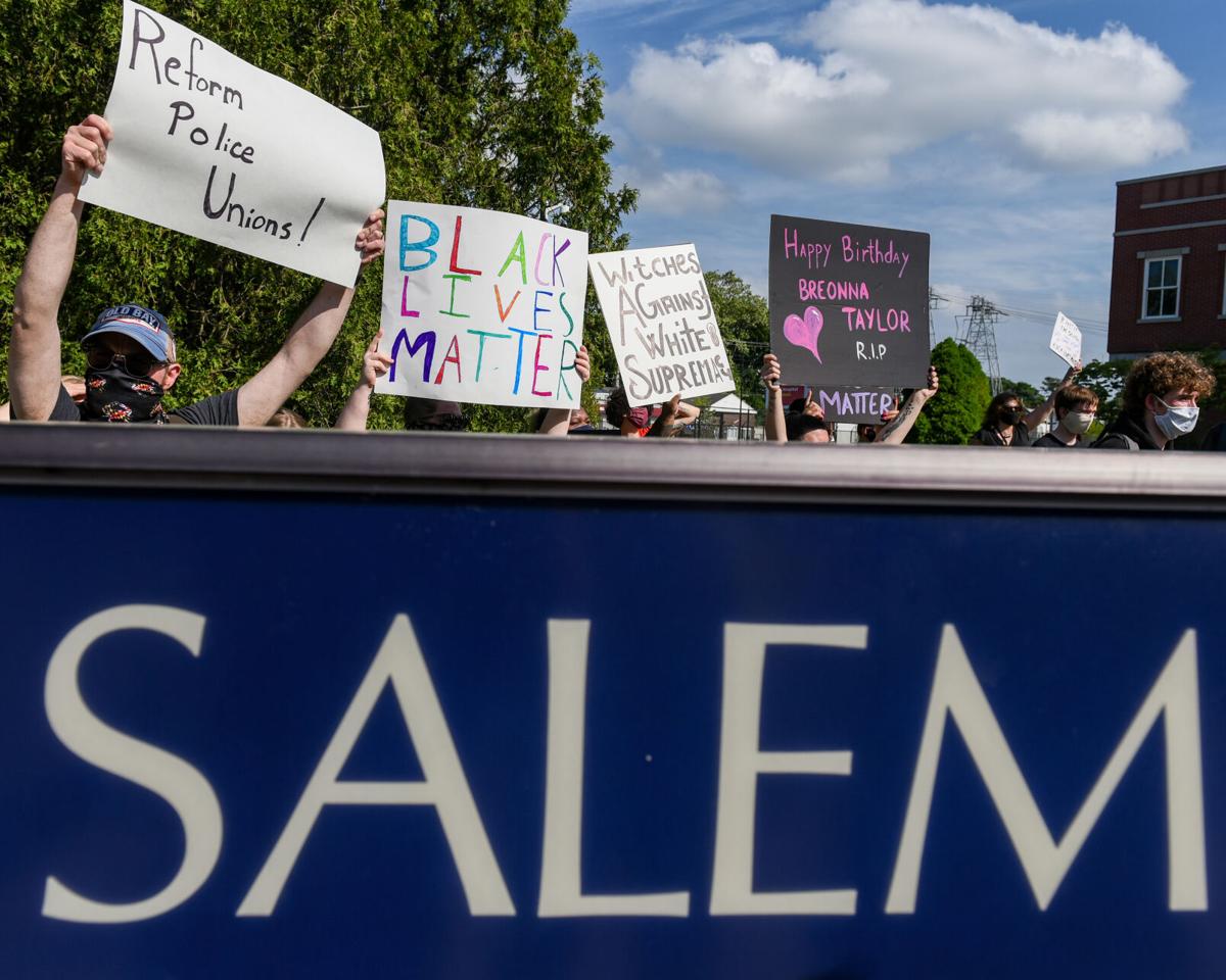 Protest takes place for the removal of Salem captain Kate Stephens