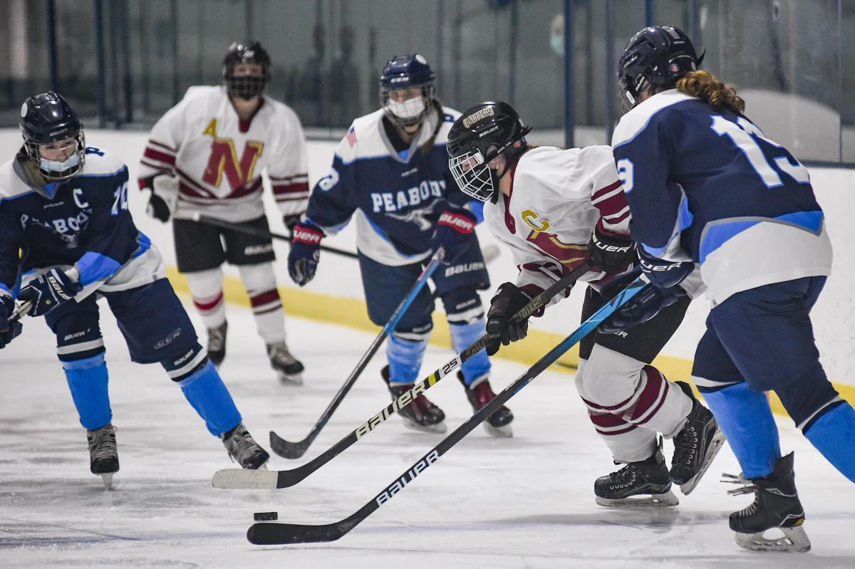 Peabody girls varsity hockey vs. Newburyport