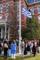 SLIDESHOW: St. Vasilios Greek School Flag Raising event in Peabody in honor of Greek Independence Day
