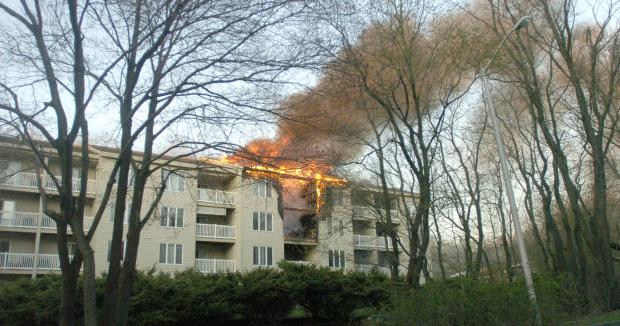 Fire rips through Cherry Hill condo complex in Beverly | News ...