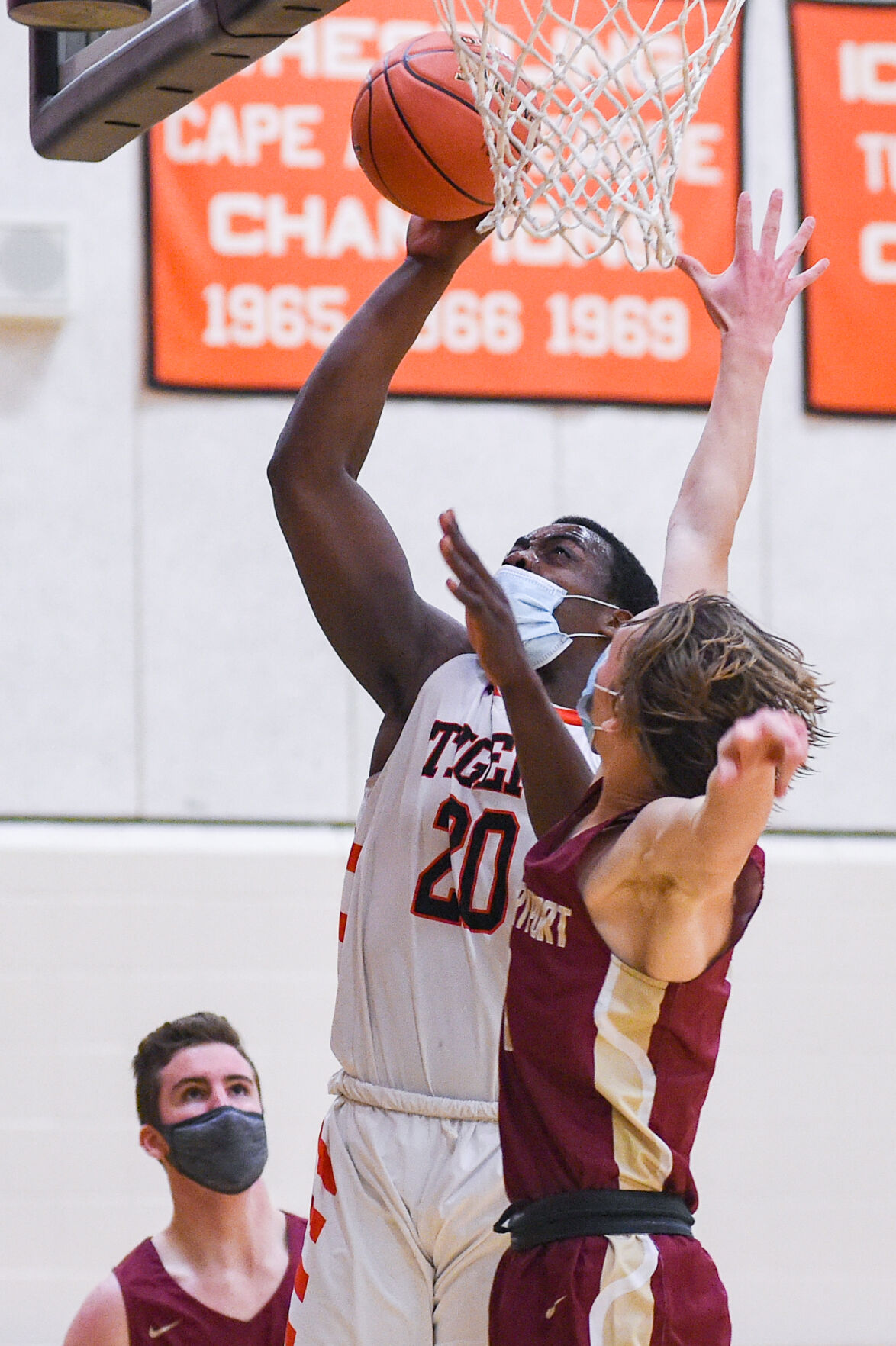Newburyport at Ipswich boys varsity basketball game