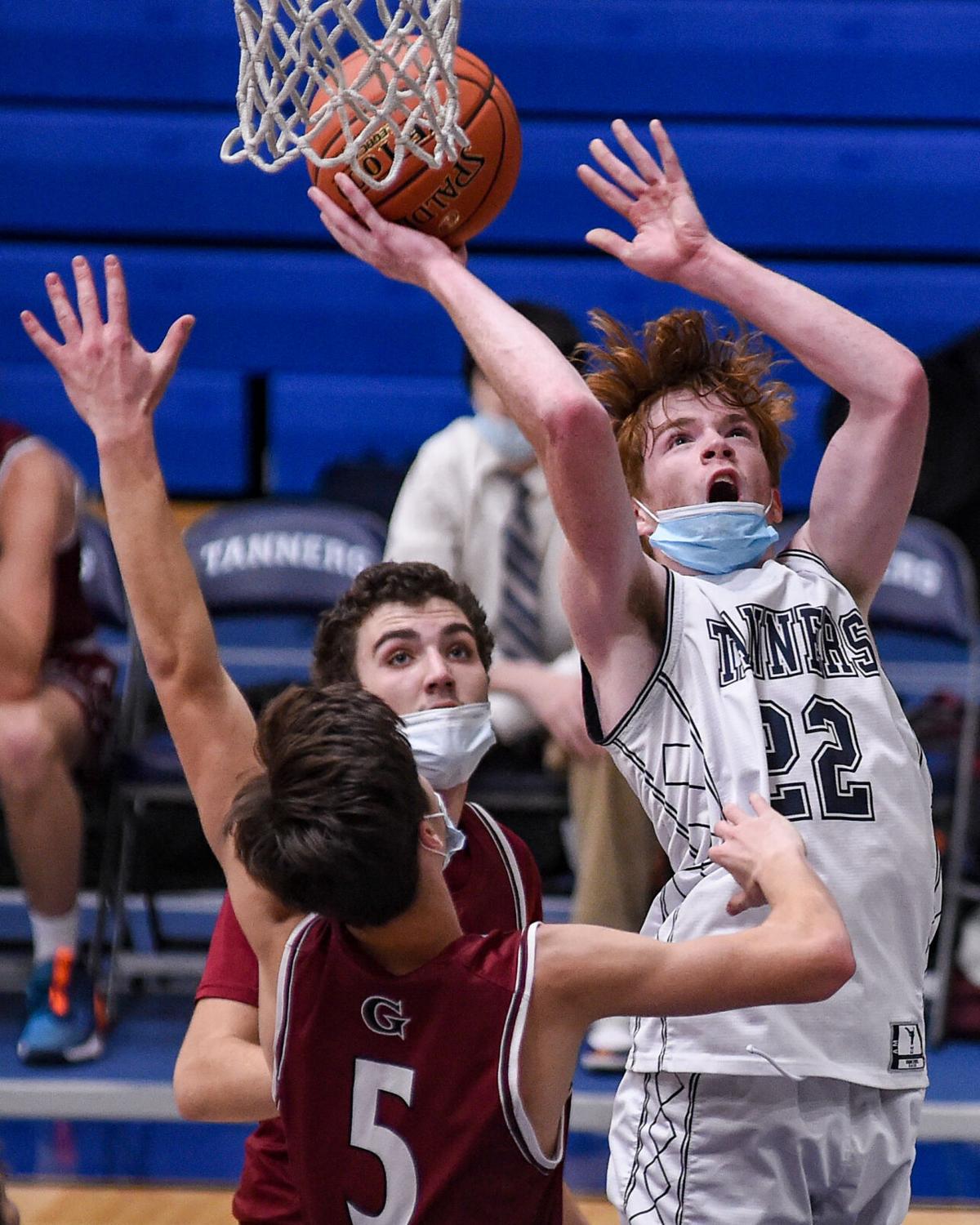 Gloucester at Peabody varsity boys basketball for SN and GDT