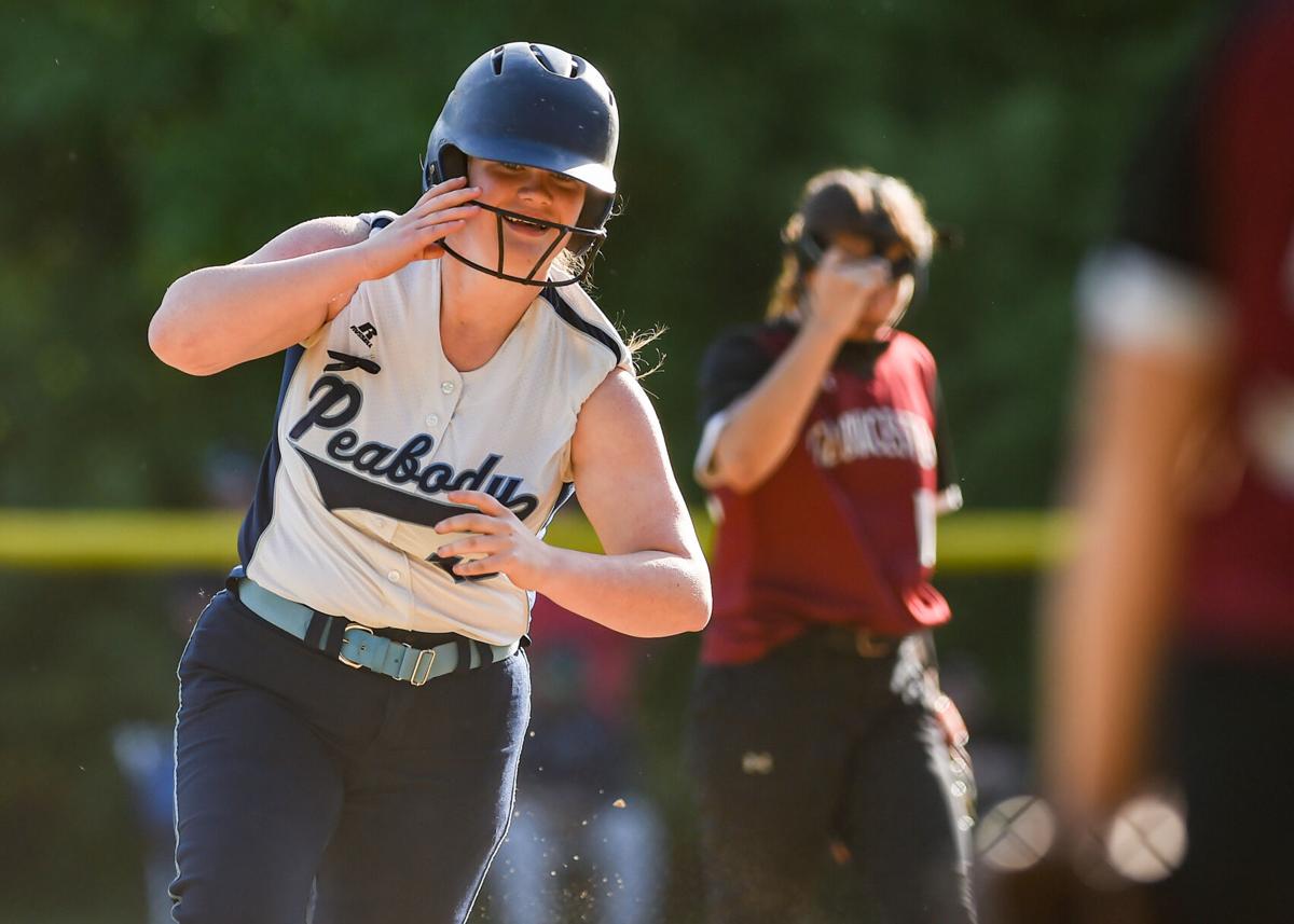 Gloucester at Peabody girls varsity softball game