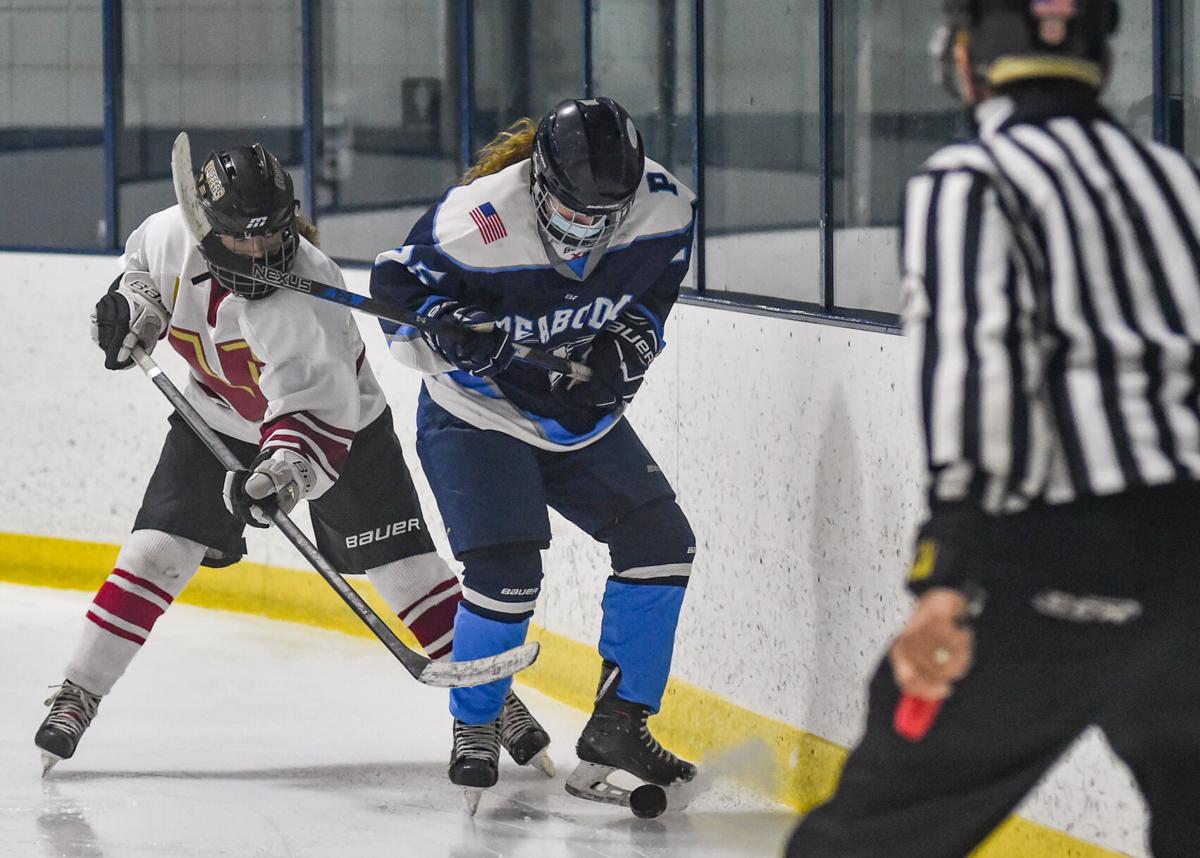 Peabody girls varsity hockey vs. Newburyport