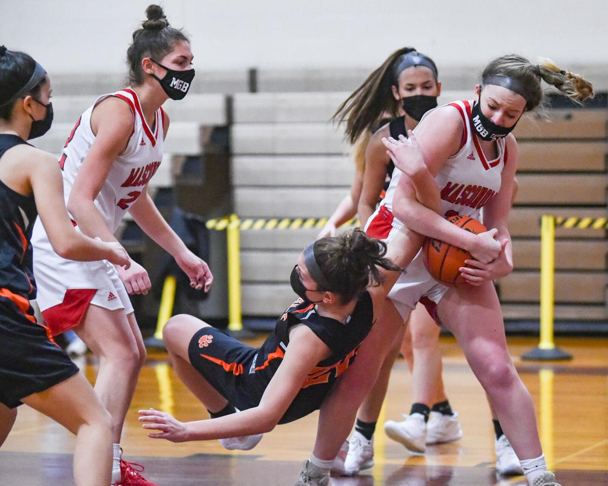 Beverly at Masconomet girls varsity basketball game