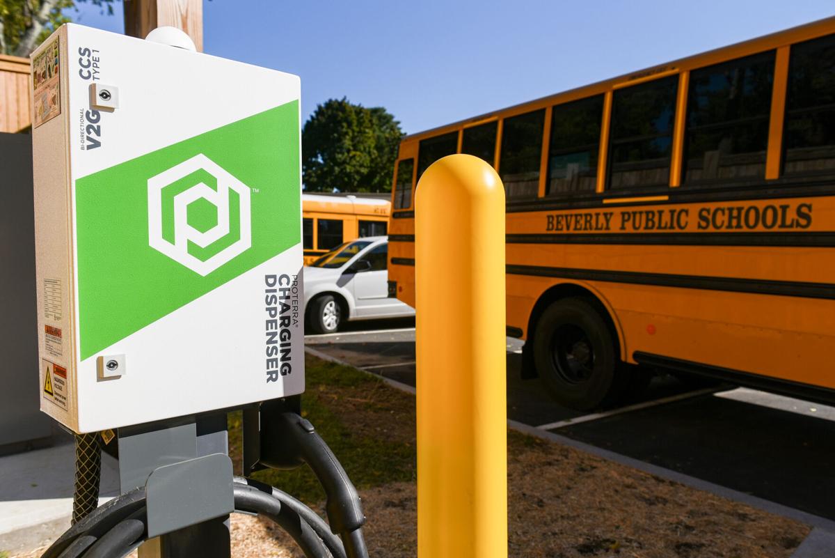 Beverly receives its first electric school bus