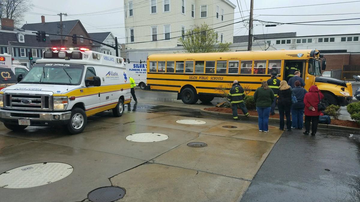 UPDATE Six students injured in Salem school bus accident News
