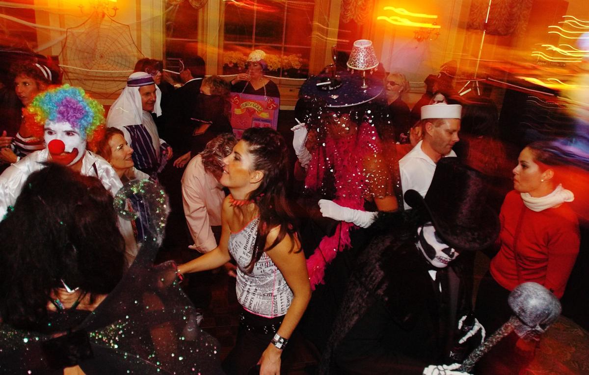 masquerade balls are happening throughout salem this halloween including the annual costume ball at the hawthorne hotel shown here in a previous year
