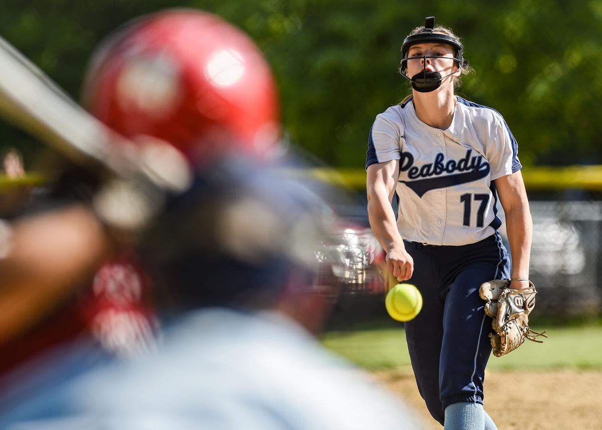 Gloucester at Peabody girls varsity softball game