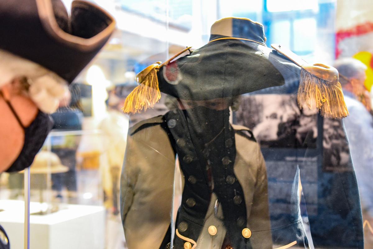 National Guard exhibit at the Salem Visitor Center