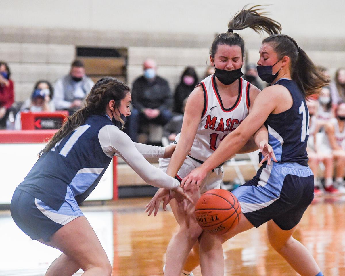 Peabody at Masconomet girls varsity basketball