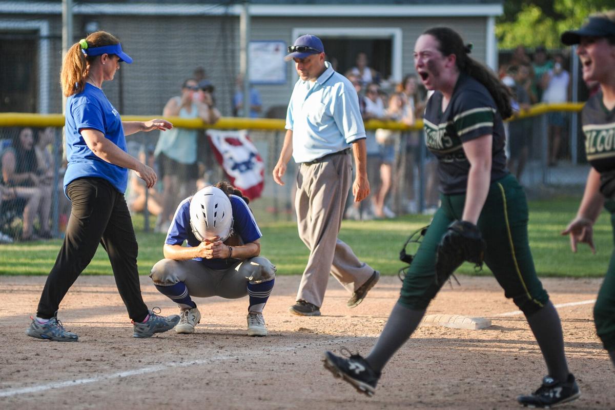 Danvers varsity softball at Dighton-Rehoboth in Division 2 state semifinals