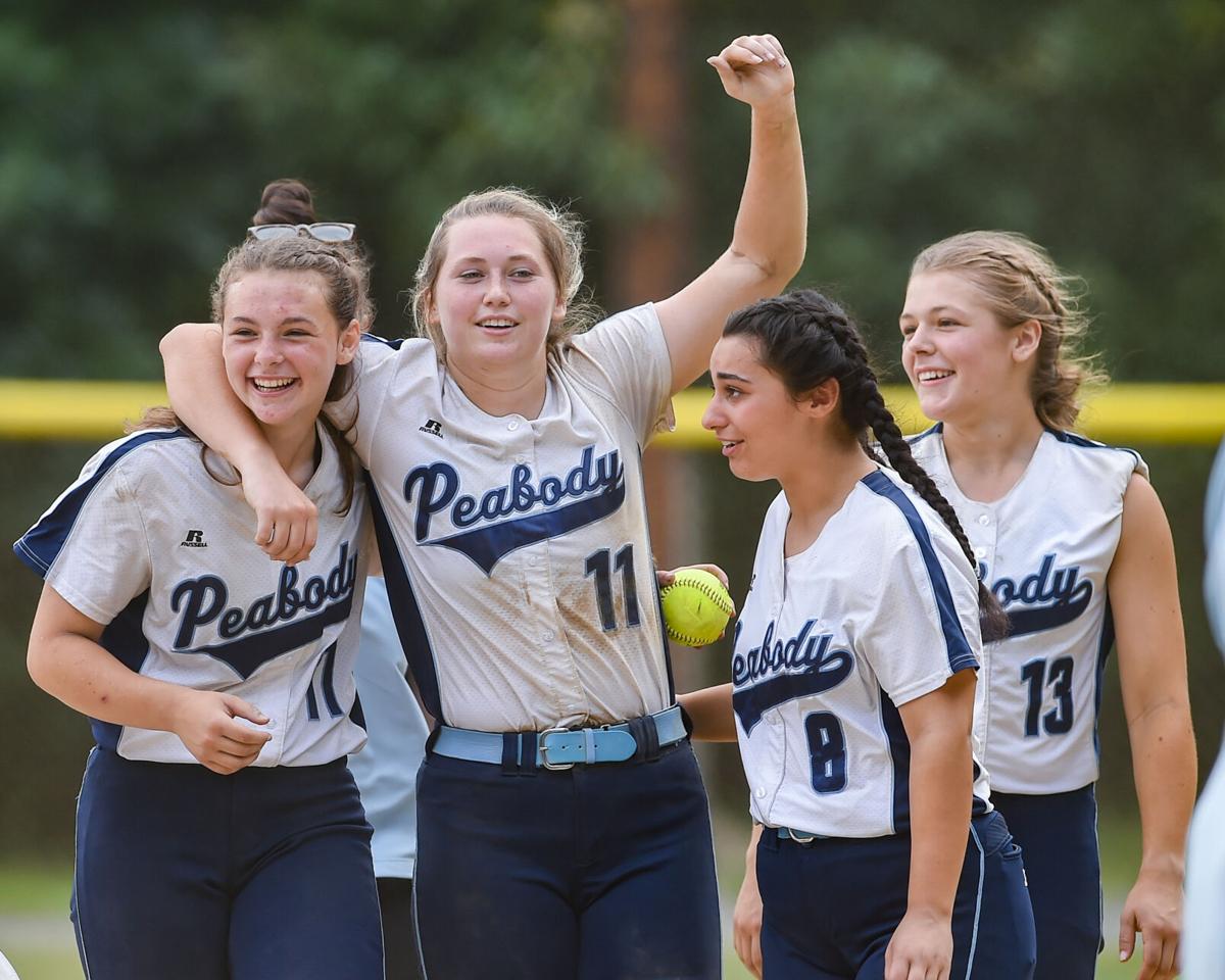 Peabody varsity softball state tournament playoff game