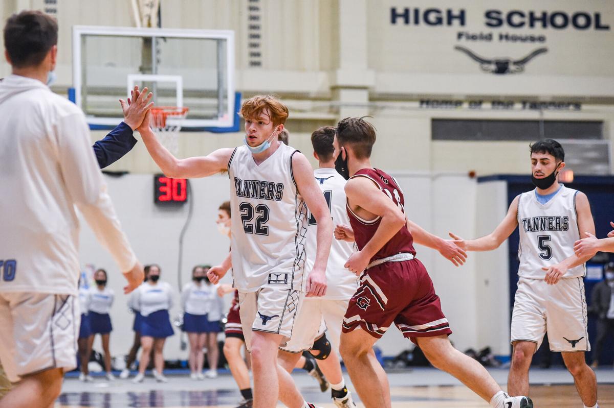 Gloucester at Peabody varsity boys basketball for SN and GDT