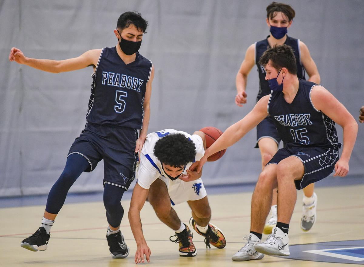 Peabody at Danvers boys varsity basketball
