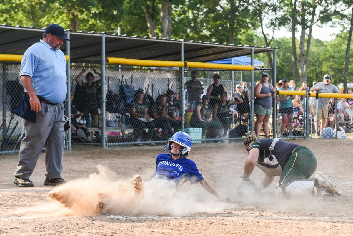 Danvers varsity softball at Dighton-Rehoboth in Division 2 state semifinals