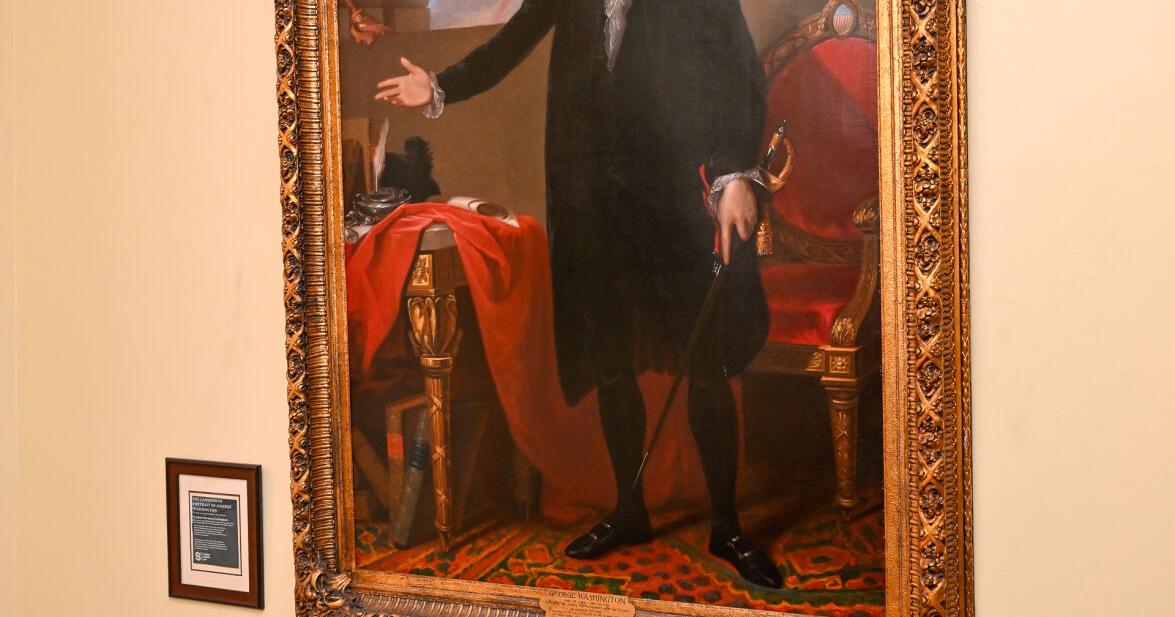 City celebrates restoration of Lansdowne portrait of President George Washington