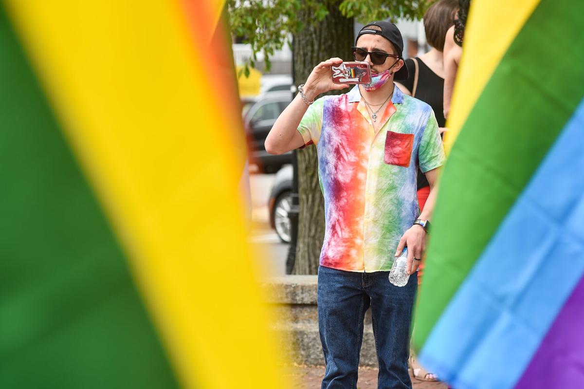 Pride Month flag raising in Salem -- photos for Salem News and Salem Magazine