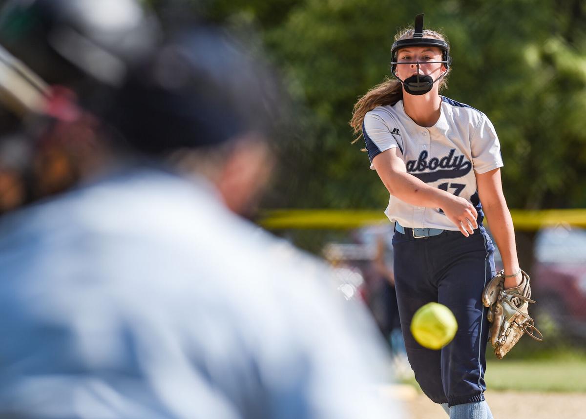 Peabody varsity softball state tournament playoff game