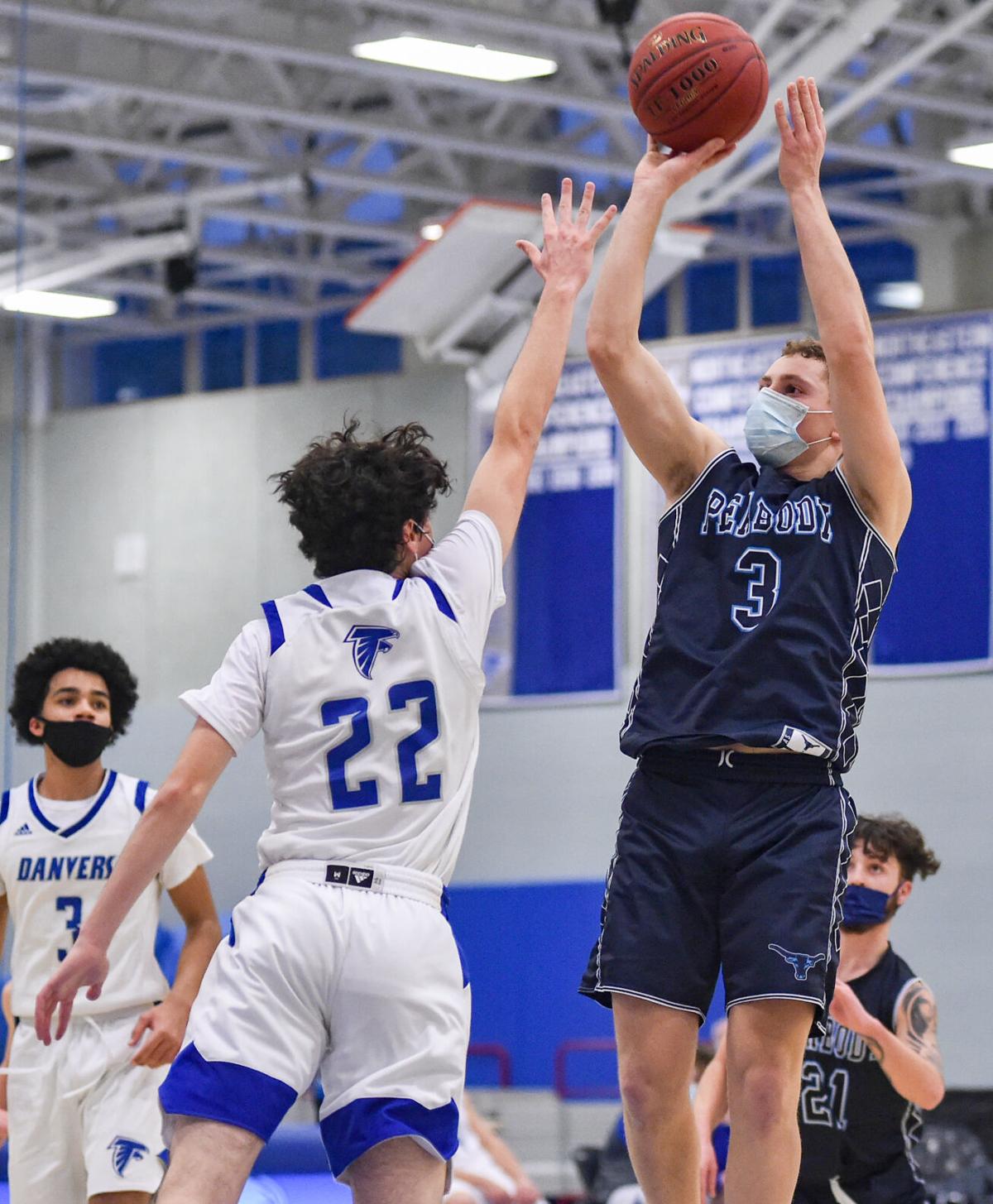 Peabody at Danvers boys varsity basketball
