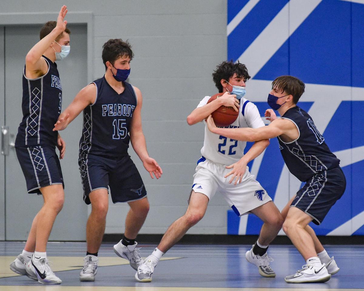 Peabody at Danvers boys varsity basketball