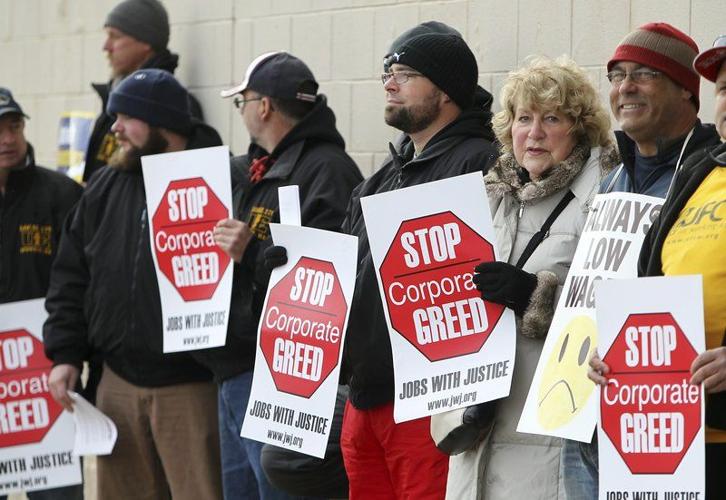 Black Friday protests held against WalMart in Salem, Danvers Local